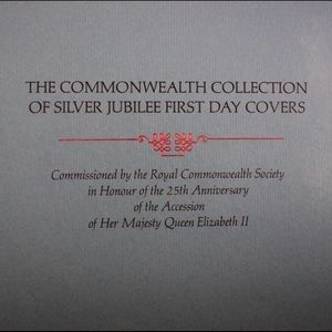 Silver Jubilee First Day Covers And Stamps